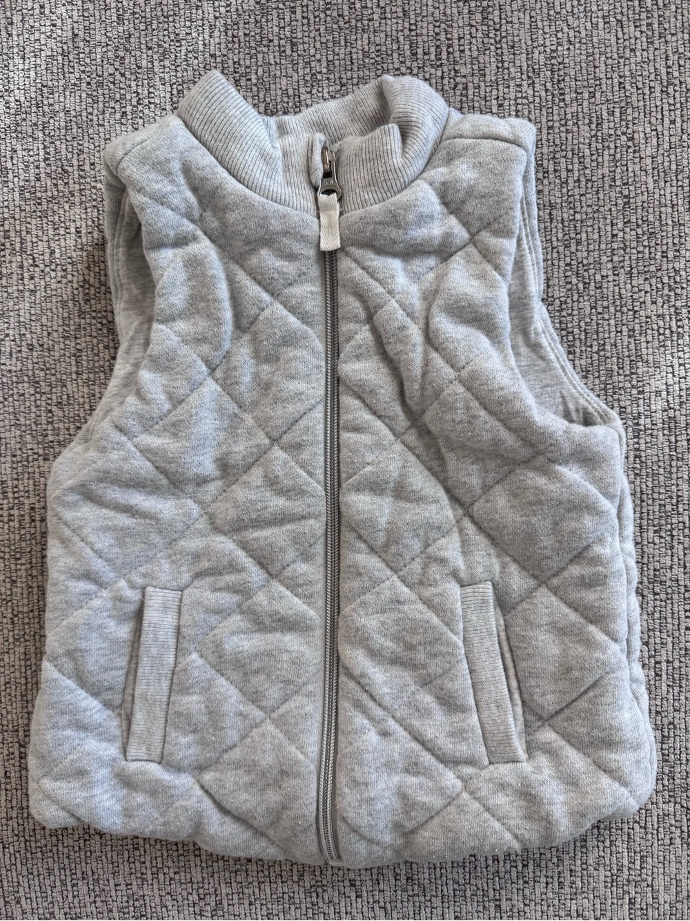 Oshkosh Girls’ Quilted Zip-Front Vest 3T